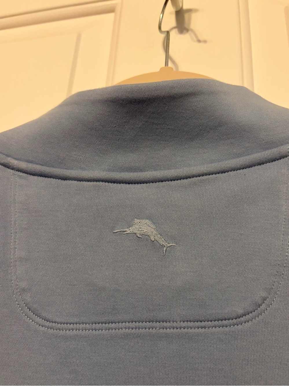 Tommy Bahama Men’s Sky Blue Quarter-Zip Pullover, Size XXXL - Picture 5 of 8
